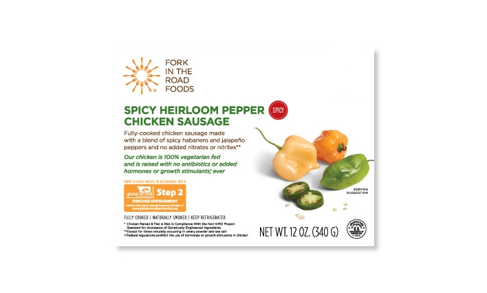 Spicy Heirloom Pepper Chicken Sausage